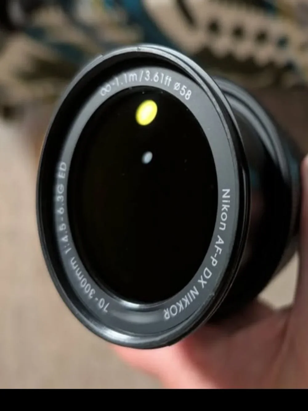 Nikon Lens: AF P DX nikkor 70-300mm F4.5 6.3g ED